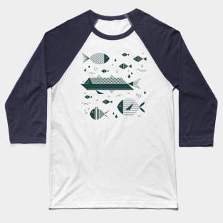 Fishes Baseball T-Shirt